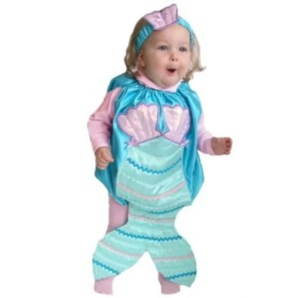 Mermaid Halloween Costume Size 6-18 Months New